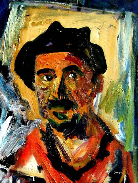 HANS SISA, Selbstportrait
